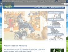 Tablet Screenshot of nithsdale-wheelchairs.com